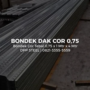 Bondek Floordeck 0.75 x 1 Meter x 4 Meter Lebar Efektif 90cm