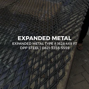 EXPANDED MESH F 1628 120CM X 240CM PLAT EXPANDED SURABAYA