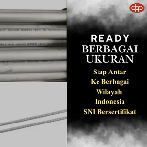 Pipa Stainless Steel 304 Material Proyek