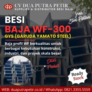 Besi WF 300 GYS Garuda Yamato Steel 12 Meter - Surabaya