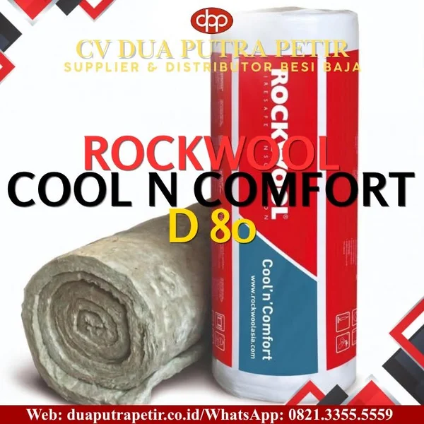 Rockwool Cool N Comfort D80 – Material Insulasi Panas dan Peredam Suara