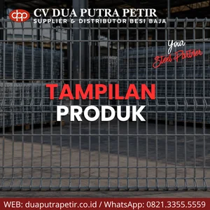 Pagar BRC 240 x 240 x 7 mm untuk Konstruksi dan Proyek - Surabaya