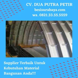 Atap Spandek Lengkung – Bikin Tampilan Bangunan Lebih Modern