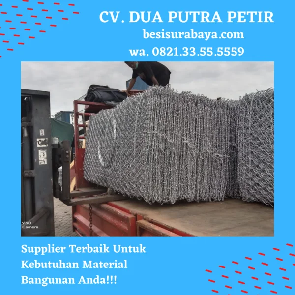 SNI-Certified Gabion Wire Mesh in Surabaya