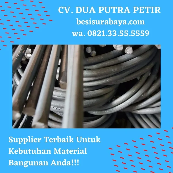 Besi Beton 10mm Polos SNI