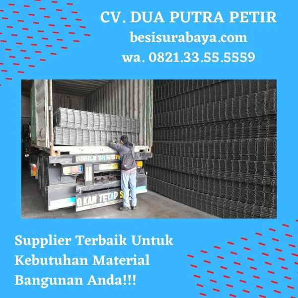 Besi Wiremesh Ulir M5 5.4M