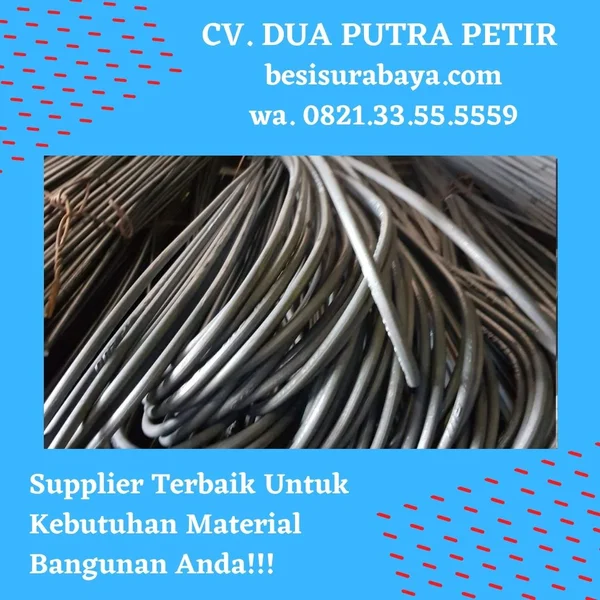 Besi Beton Polos Diameter 22 mm SNI