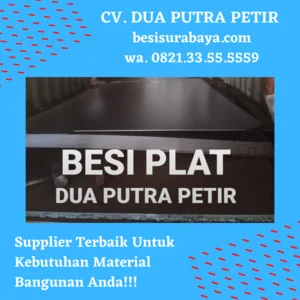 Plat Besi / Plat Baja Hitam 0.8mm x 4ft x 8ft