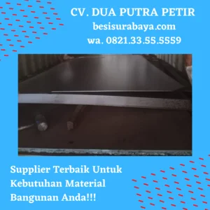 Plat Besi / Plat Baja Hitam 0.9mm x 4ft x 8ft