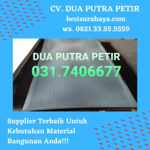 Plat Berlubang Plat Perforated 0.7mm