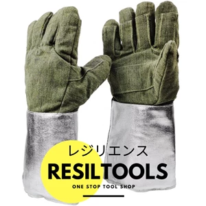 Sarung Tangan Safety Anti Panas 1000 Derajat Safety Glove Kevlar Alumunium
