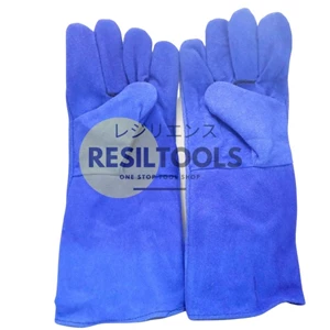 Sarung Tangan Las 38 Cm Welding Gloves Sarung Tangan Safety Kulit 16 Inch Anti Gigitan Binatang