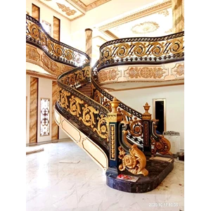 Luxury Minimalist Classic Stair Railing