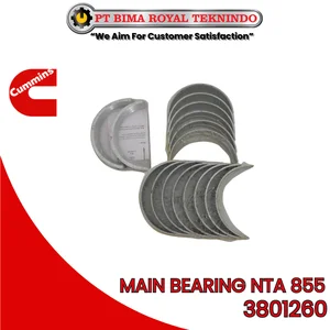BRT Cummins Main Bearing NTA 855 3801260 (Crankshaft Bearing)