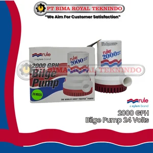 BRT Rule 2000 GPH Bilge Pump 24 Volts