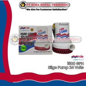 BRT Rule 1500 GPH Bilge Pump 24 Volts