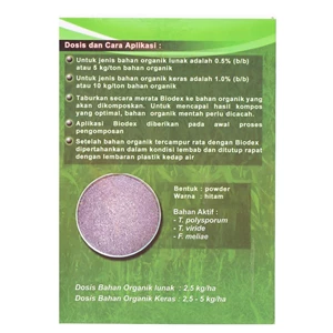 Aktivator Bioaktivator Untuk Menghasilkan Pupuk Kompos Biodex 1 Kg