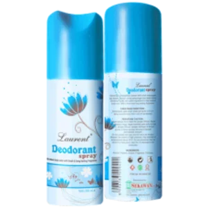 Deodorant Laurent Spray 200Ml (Biru)