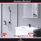 American Standard genie hand shower Black edition pressure booster - Shower Mandi 5