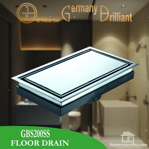 SMART FLOOR DRAIN GERMANY BRILLIANT GBS200SS
