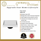 Smart Floor Drain Germany Brilliant GB02-PW White 3