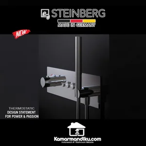 Steinberg Sensual Rain concealed thermostat for 3 outlets