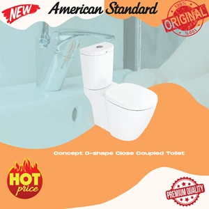 American Standard Toilet Kloset Concept D -Shape CCST Terbaru