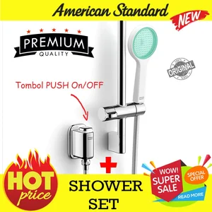 American Standard Easyflo exposed shower Mono set push button on off