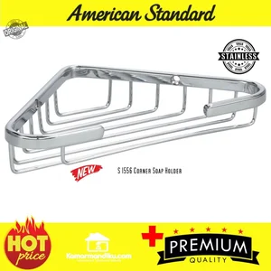 American Standard Corner soap holder tempat sabun sudut full stainless