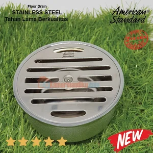 American Standard IN 23 FLOOR DRAIN model bulat tahan lama awet