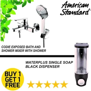 American Standard Codie Exposed B&S Mixer FREE Waterplus Tempat Sabun
