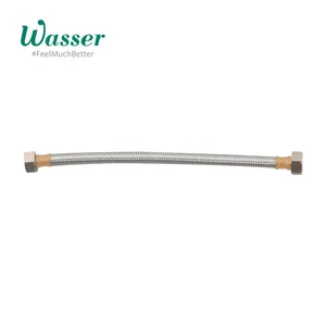 WASSER Braided Flexible Hot Cold Water 40 cm
