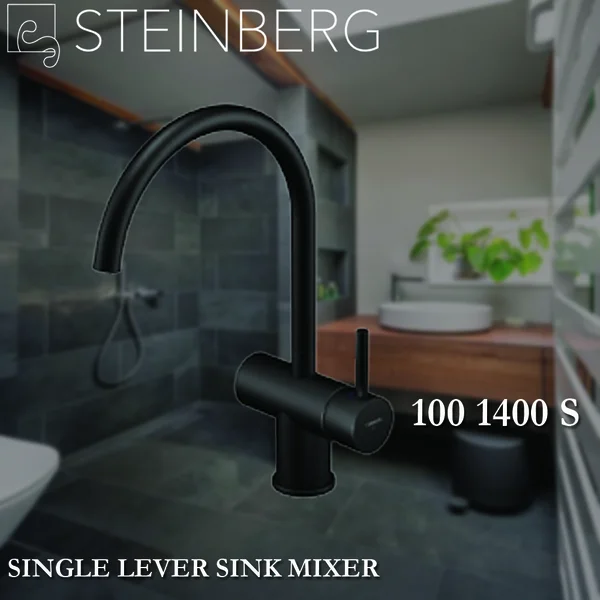 STEINBERG 100 1400 S SINGLE LEVER SINK MIXER