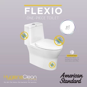Closet American Standard Flexio One Piece Toilet Touchles Sensor
