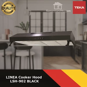 Slim Cooker Hood Linea By Teka - LSH 902 BLACK