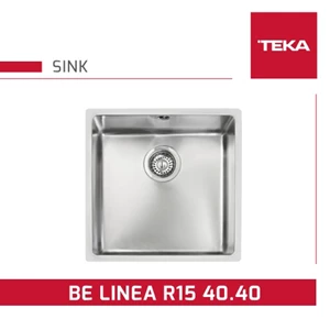 Teka Kitchen Sink Undermount BE LINEA 40 40 RS 15 Bak Cuci Piring