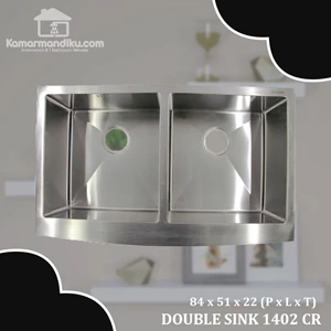 kitchen sink stainless double 1402CR (304)