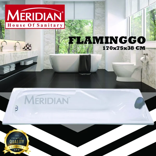 Bathtub Akrilik MERIDIAN Flamingo meridian