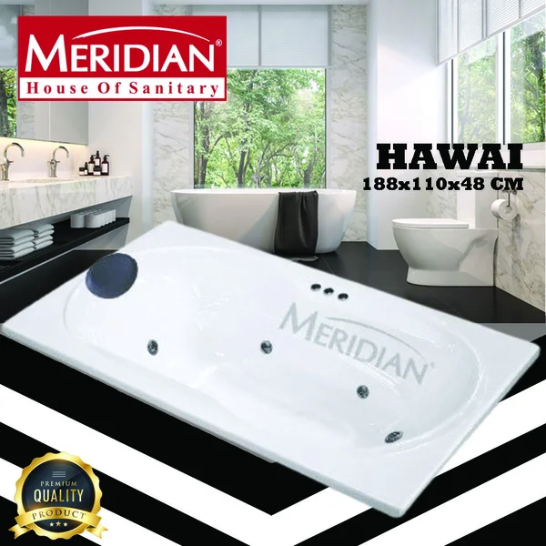 Bathtub Akrilik MERIDIAN Hawai meridian