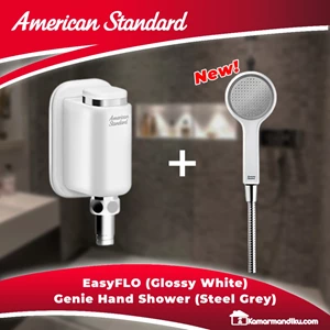 Paket American standard EasyFlo Shower mono White Genie Handshower