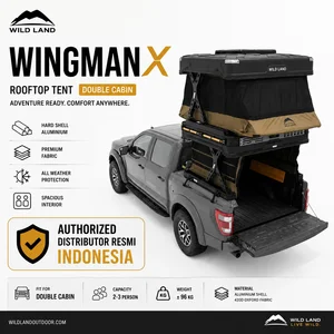 Wild Land WINGMAN X Pickup Mate- Smart and Integrated premium pickup-based living system Rooftoop Tent cocok untuk camping travel 2 tingkat