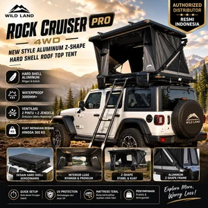 Wild Land Rock Cruiser Tenda Atas Atap Pro 4WD New Style Aluminum Z-shape hard shell roof top tent