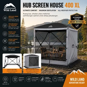 Wild Land Tenda for Camping Tent / Hub Screen House 400 XL