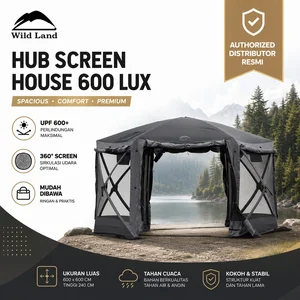 Wild Land Hub Screen House 600 Lux / Tenda Berjaring Anti Nyamuk Portabel Mudah Dipasang Outdoor