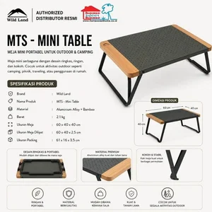 Wild Land MTS-Mini Table Meja lipat mini ringan Original
