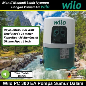 Wilo Pompa air tipe PC - 301 EA Pompa sumur dalam