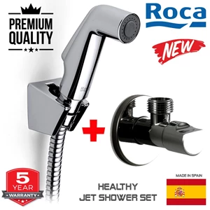 Roca Jet Washer toilet with angle valve 