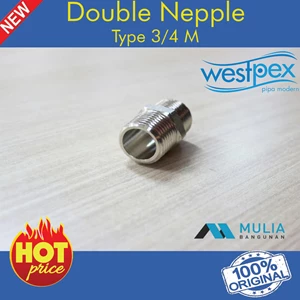 Double Nepple 3/4 M
