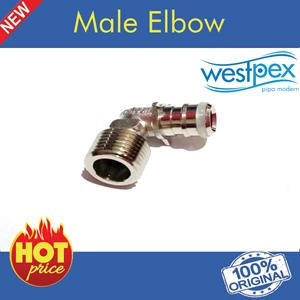 Male Elbow Expander Copper L 20-1/2 M