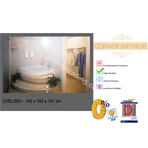 Chrysolite Chelsea Corner Bathtub 143CmX143CmX47Cm